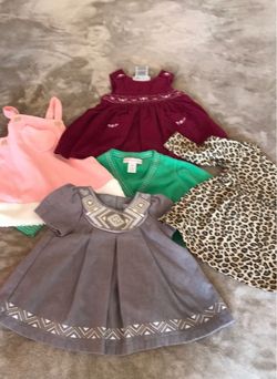 Baby Girl Clothing Bundle – 5 Pieces