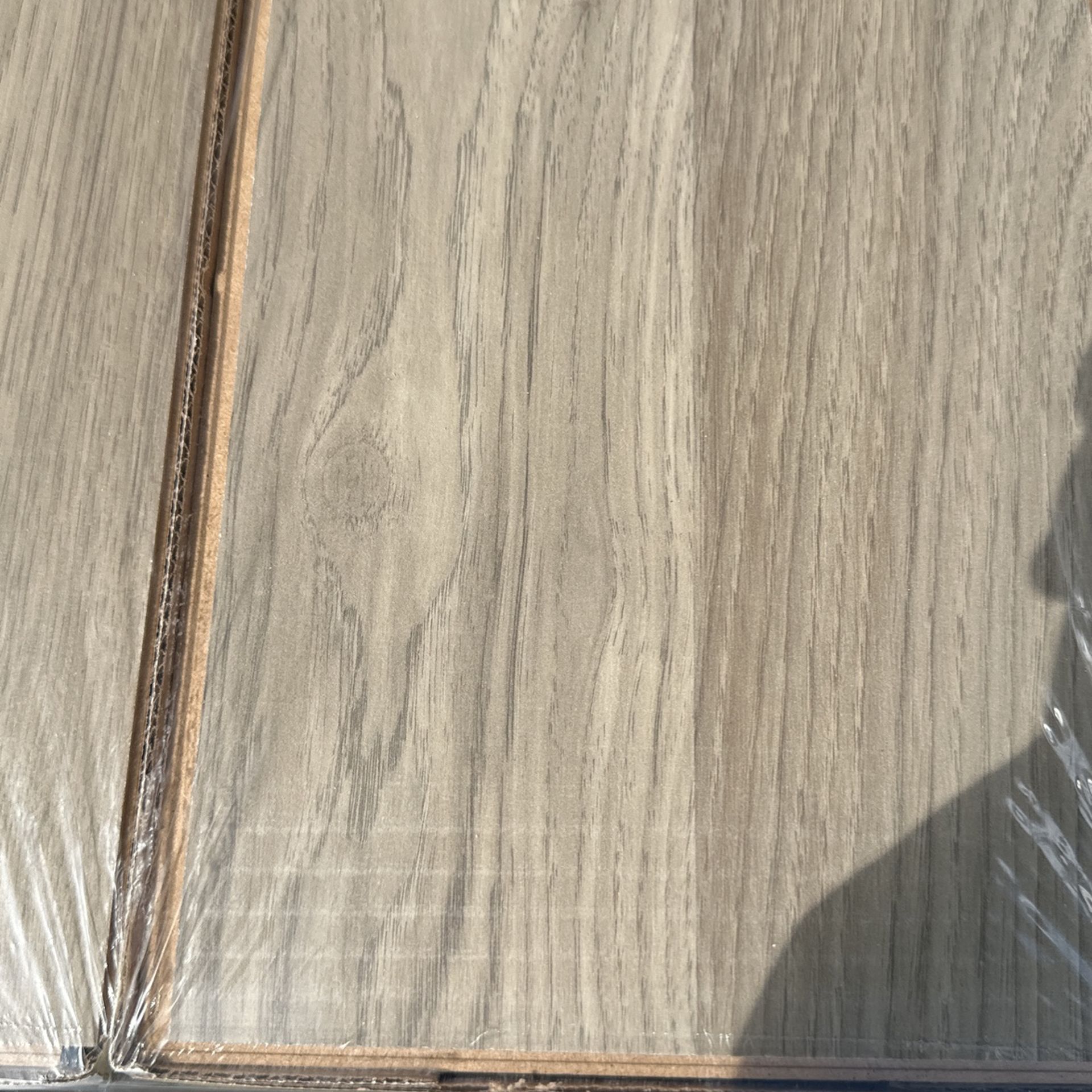 TrafficMaster Arbour Hickory 7 mm T x 8 in. W Laminate Wood Flooring