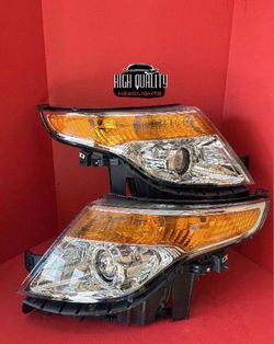 Ford Exploded 2011. 2015 Headlights.