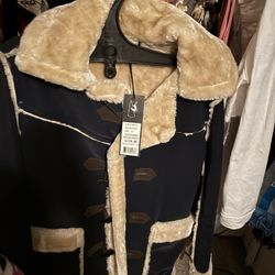 Shearling Coat Men