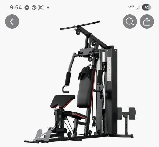 Kit completo de Gimnasio en Casa.