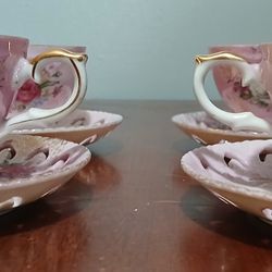 Vintage Cups And Saucers