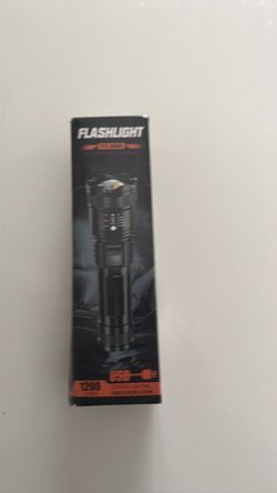 Tactical Flashlight 1200 Lumens in Box