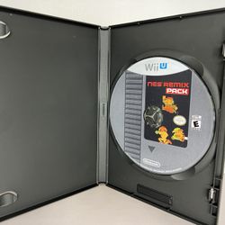 NES Remix Pack Nintendo Wii U Game Disc with Case Tested Working 2014