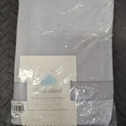 Cloud Island Plush Crib Fitted Sheet NEW