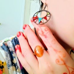 Fancy Dangling Boho Style Earrings 