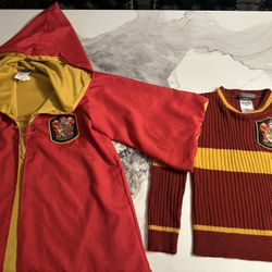 Harry Potter Halloween Costume Robe & Sweater