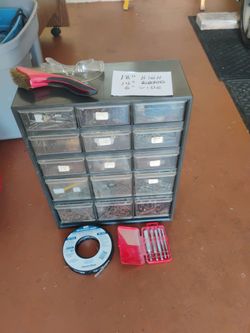 15 drawer multi storage unit complete with everything you see in the pictures!