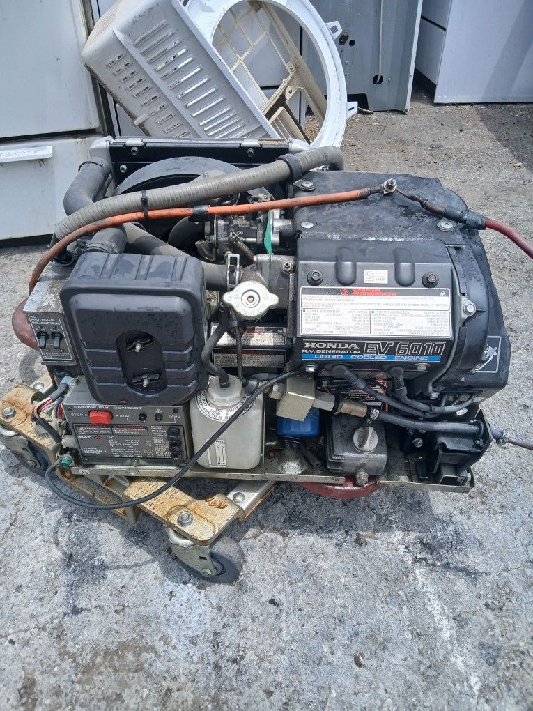 Generator Rv Honda Ev 6010 Liquid Cooled