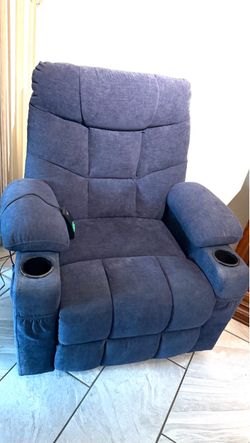Stand with assist recliner with remote