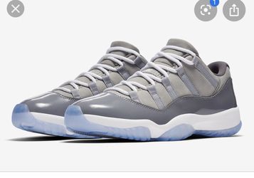 Air Jordan 11 low top cool grey
