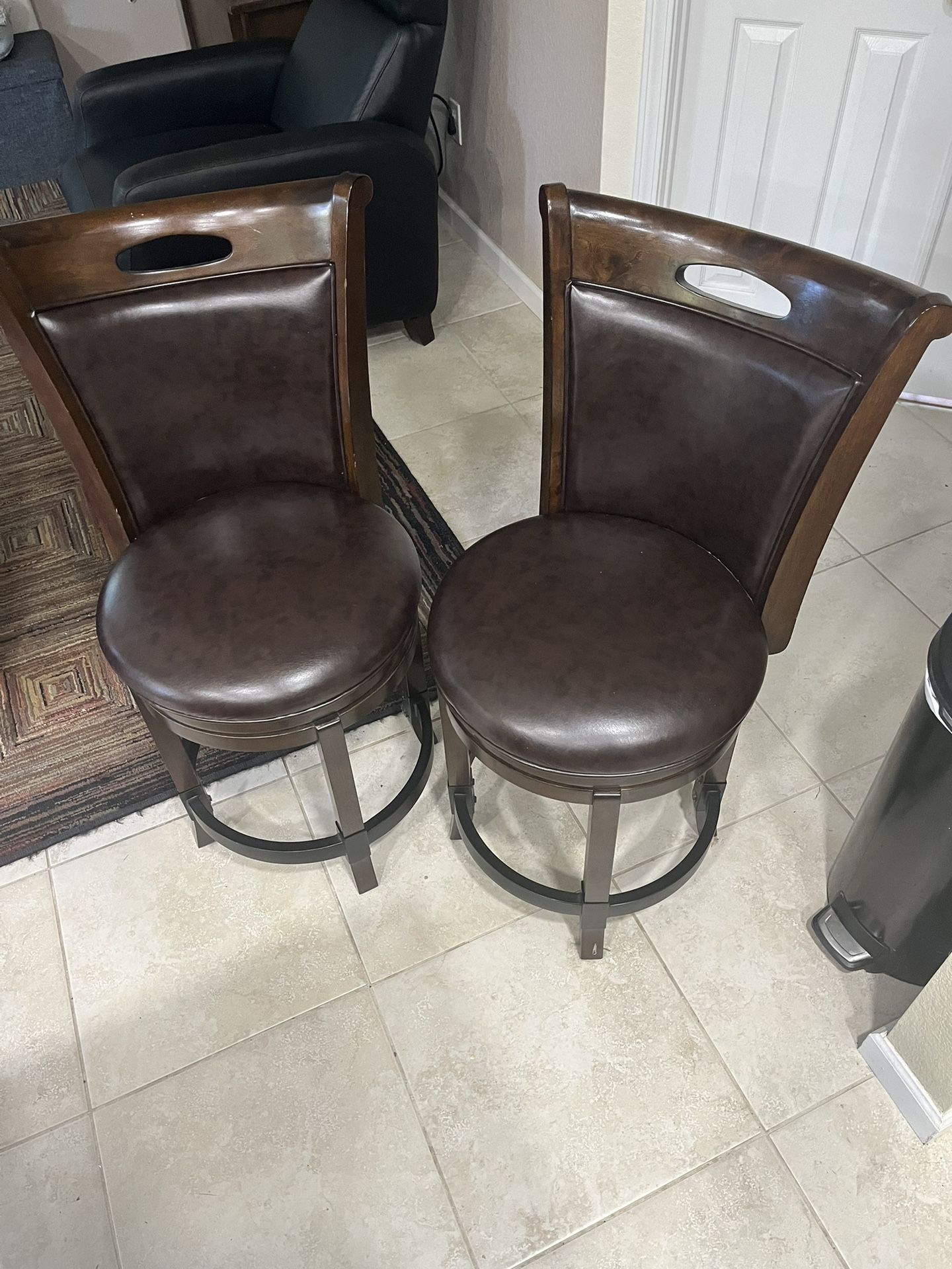 34” Counter Swivel Chairs
