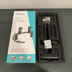 Smartphone Dual-Grip Handle Video Rig Compatible with iPhone, Samsung, Android for Filmmaking, YouTube Equipm