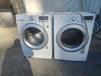 Lg  Washer And Dryer Set Electric 30-day Warranty