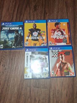 Ps4 games lot
