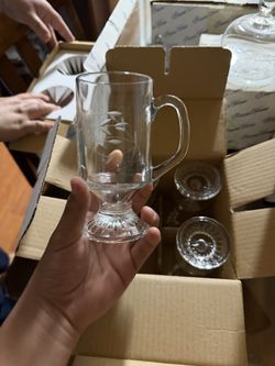 Wine Or Water Glass Cups Etc Brand New Princess House