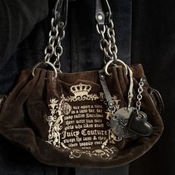 brown vintage juicy bag
