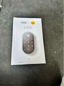 Nest x Yale Smart Lock - Satin Nickel (Open Box / Like New)