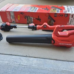Craftsman Cordless Blower and Edger 