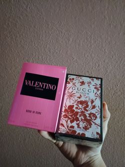Valentino and Gucci bloom perfumes 45$