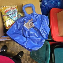 Kids Seated Bouncing Ball With Handle 