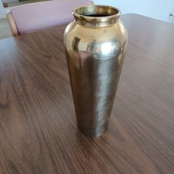 Solid Brass Vase