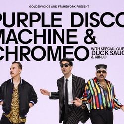 2 Tickets For Purple Disco Machine And Chromeo At The Shrine 