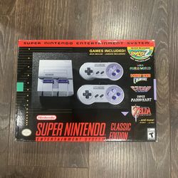 Super Nintendo SNES Classic Edition w/ 200+ Games