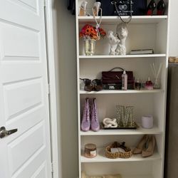 2 IKEA BOOK SHELVES 