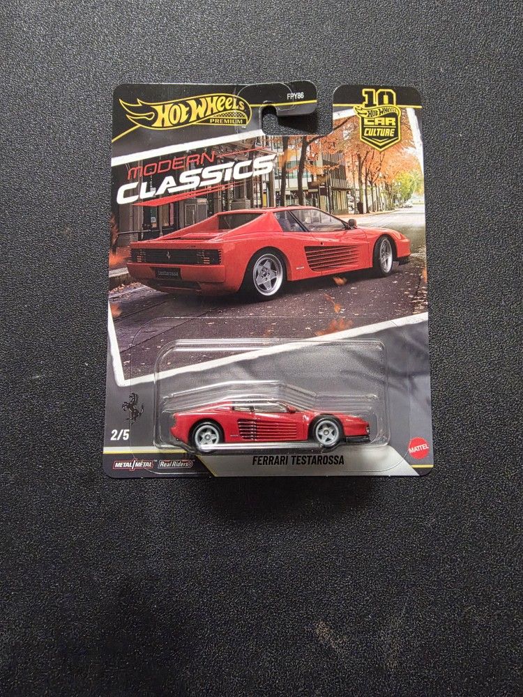 Hotwheels Premium Modern Classics Ferrari Testarossa
