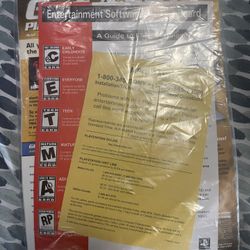 Ps2 Manual brand new