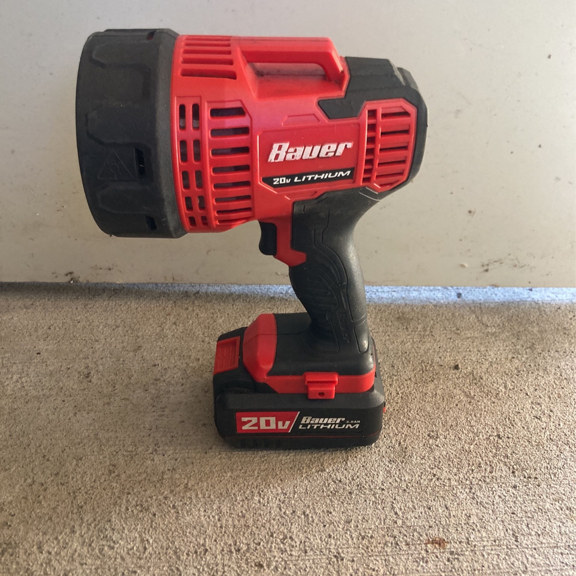 Bauer 20V Cordless Spotlight