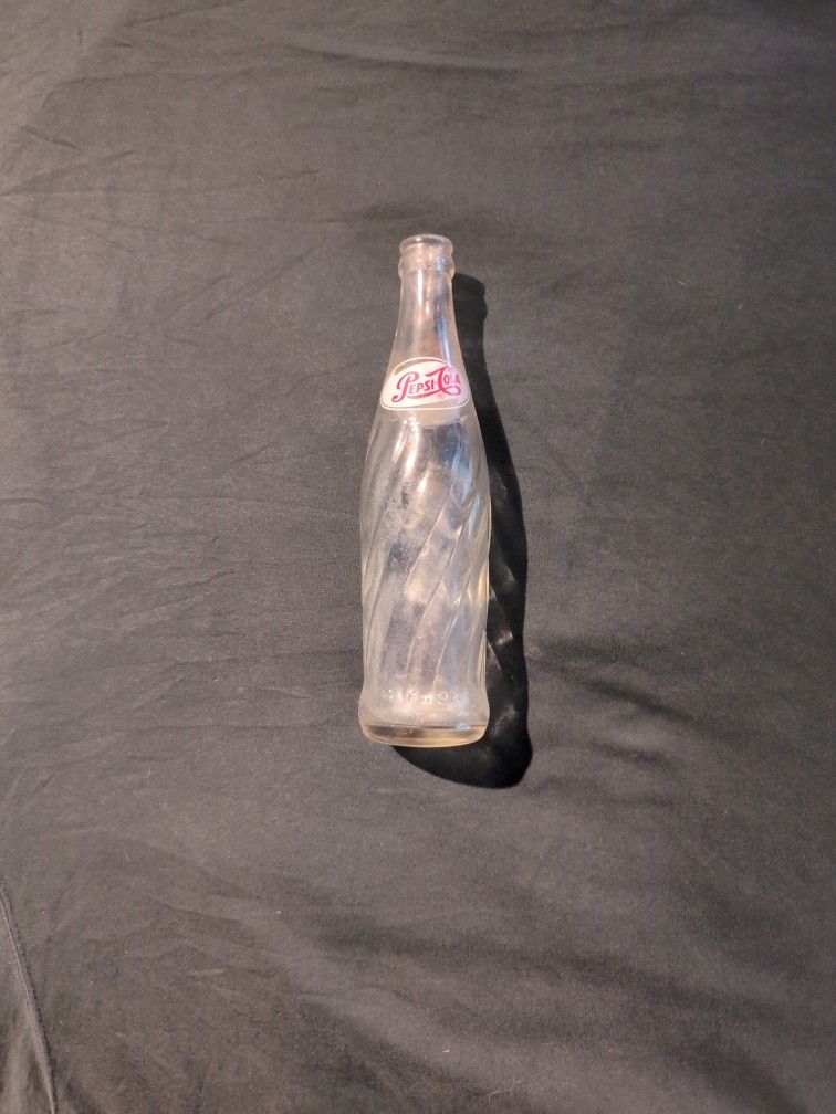 Old Glass Pepsi Bottle