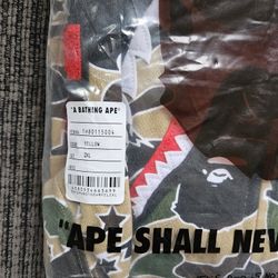 Bape Shark Fullzipup Sta Camo Size 2xl Authentic 