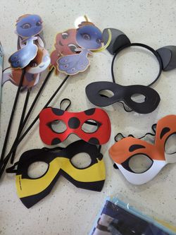 Miraculous ladybug costume birthday party girl decor   superheroe