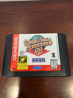 World Series Baseball 98 for Sega Genesis video game