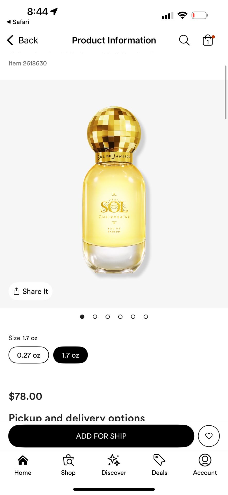 Sol De Janiero Perfume!