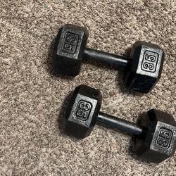 Two 35lb Dumbbells $75 For Both Or $50 Each 