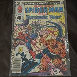 Marvel Spider-Man And The Fantastic Four Comic Book 