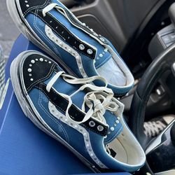 Vans Old Skool Pearlized Navy/Black 8M & 8.5M