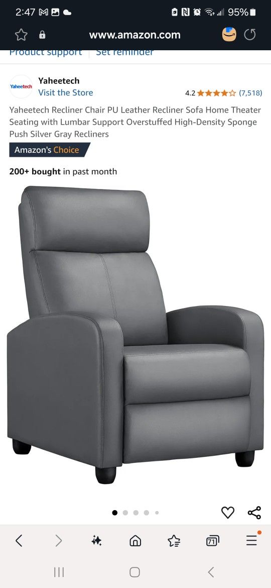 Recliner (New, Unopened)