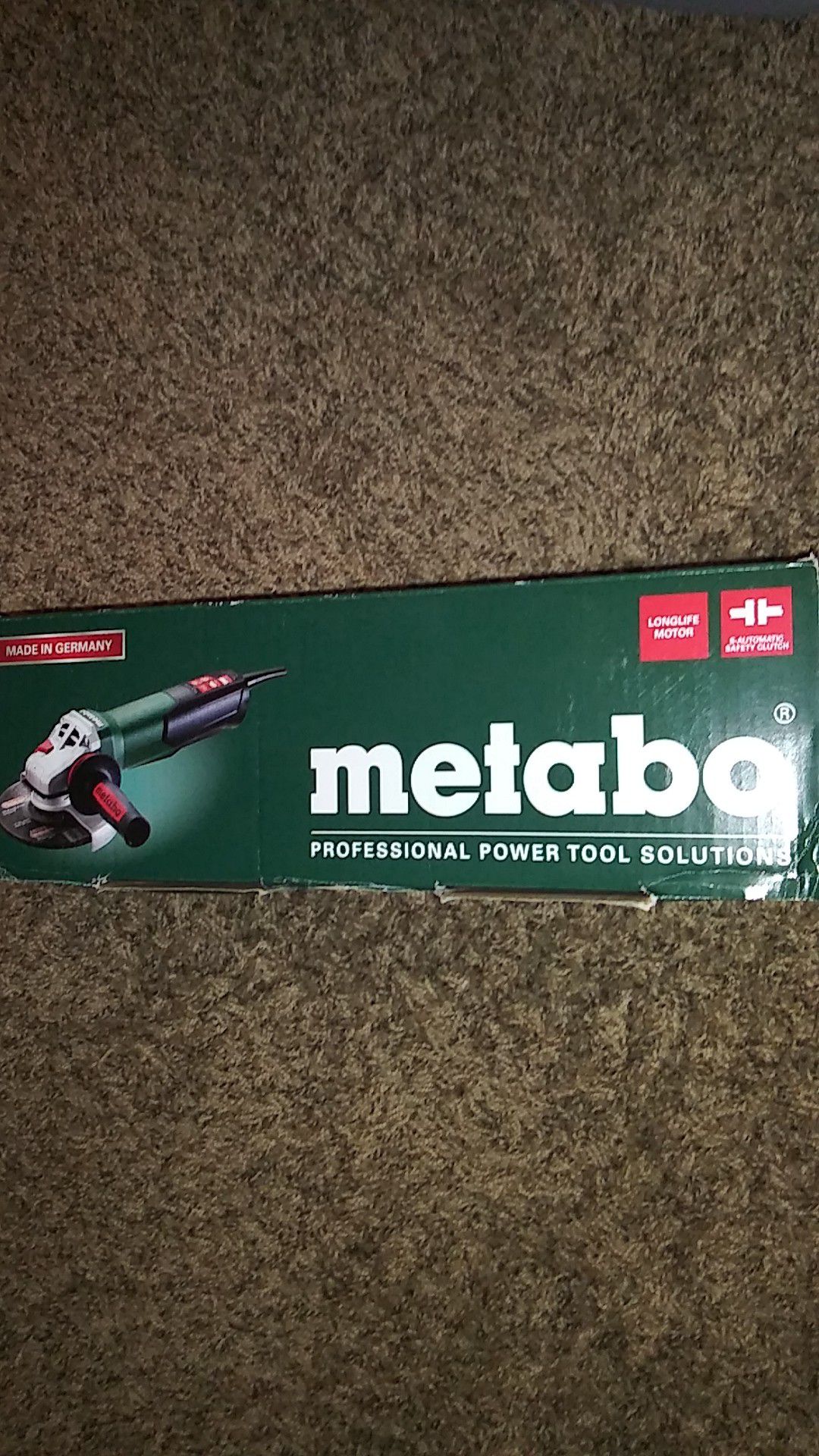 Metabo grinder