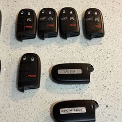OEM Dodge Jeep Remote Control Key Fob. Charger Challenger Cheerokee And Works With Chrysler 300