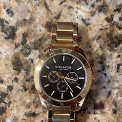 Men’s Gold Coach Watch