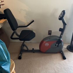 Recumbent exercise bike