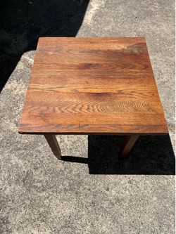 Beautiful little hardwood table