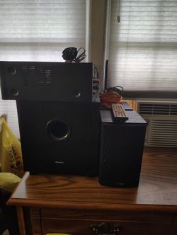 ARV 161OS 5.1 Channel AV Receiver With Subwoofer & 2 Speakers