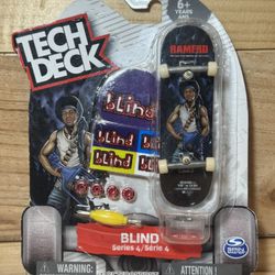 New ULTRA RARE Tech Deck BLIND Skateboards Fingerboards Series 4 Romar Ramfro