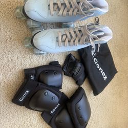 Roller Skates And Pads