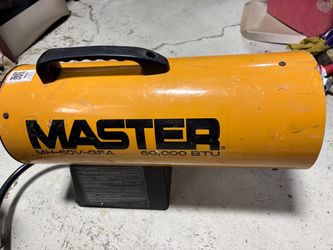 Master Mh-125V-Gfa Forced Air Heater, Liquid Propane,-60000 BTU